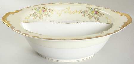 Dalton 10" Round Divided Vegetable Bowl