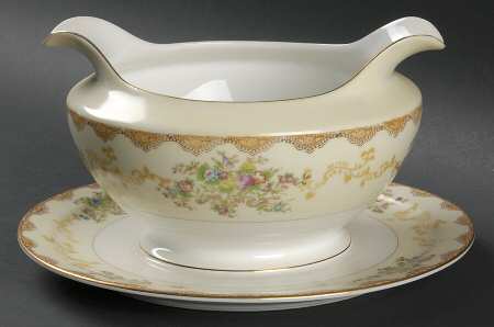 Dalton Gravy Boat with Attached Underplate