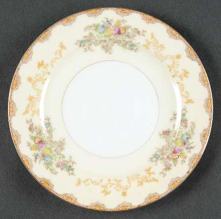 Dalton Bread & Butter Plate by Meito