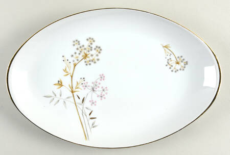 Dawn (Gold) 16" Oval Serving Platter