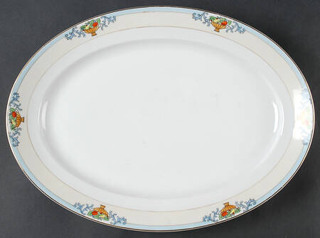 Delphi 14" Oval Serving Platter