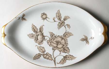 Desert Rose 15" Oval Serving Platter