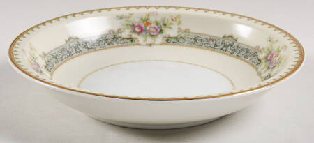 Dexter (Empire Shape) Rim Soup Bowl by Meito