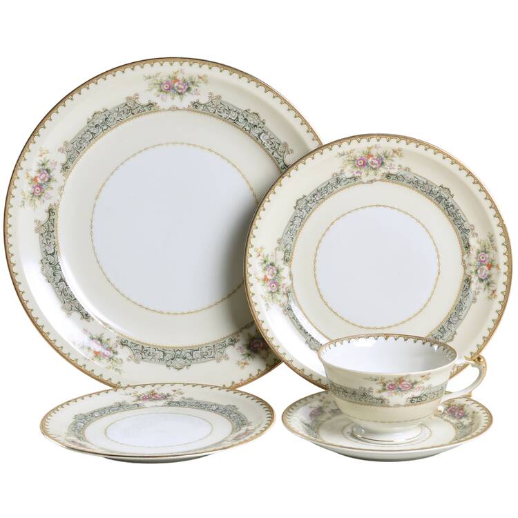 Dexter (Empire Shape) 5 Piece Place Setting by Meito