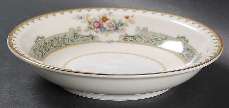 Dexter (Empire Shape) Rim Fruit/Dessert (Sauce) Bowl by Meito