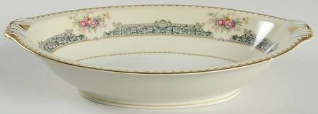 Dexter (Empire Shape) 11" Oval Vegetable Bowl by Meito