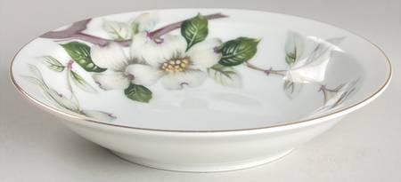 Dogwood Rim Fruit/Dessert (Sauce) Bowl