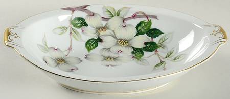 Dogwood 11" Oval Vegetable Bowl