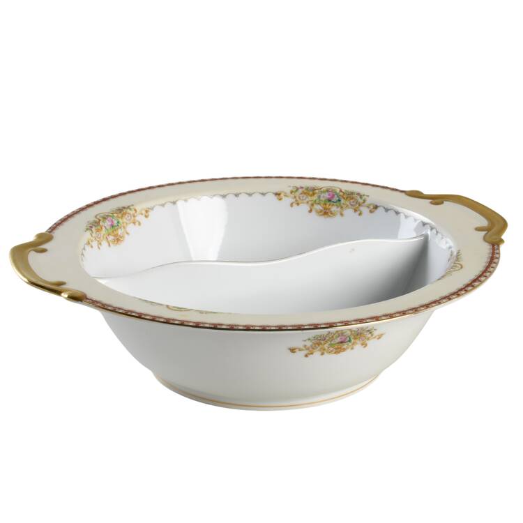 Dover Round Divided Vegetable Bowl