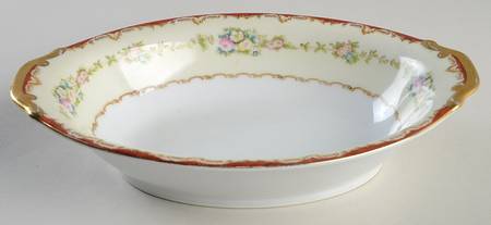 Dubarry 9" Oval Vegetable Bowl