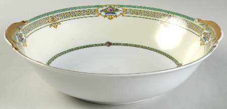 Dublin (Floral Urns) 10" Round Vegetable Bowl