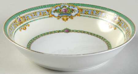 Dublin (Floral Urns) Fruit/Dessert (Sauce) Bowl