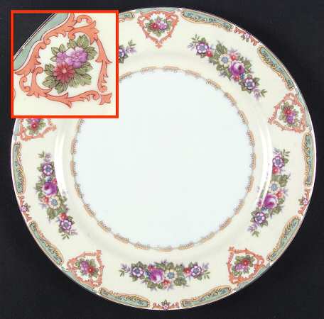 Dublin (Floral Sprays) Dinner Plate