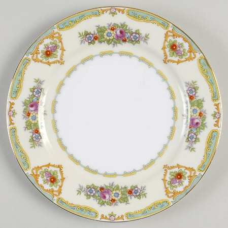 Dublin (Floral Sprays) Salad Plate