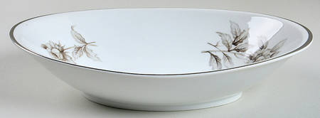 Dusk Rose 11" Oval Vegetable Bowl