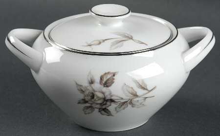 Dusk Rose Sugar Bowl & Lid