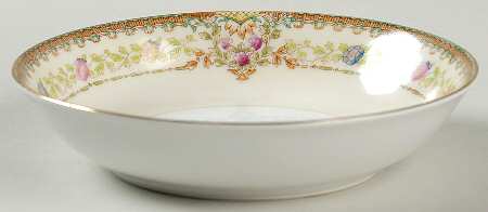 Fantasy (Multicolor Flowers) Fruit/Dessert (Sauce) Bowl