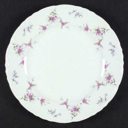 Fleurette  (Rim, Gold Trim) Salad Plate