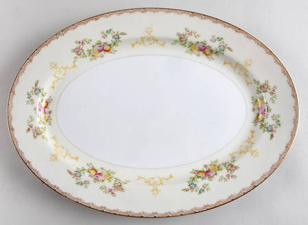 Flora 13" Oval Serving Platter