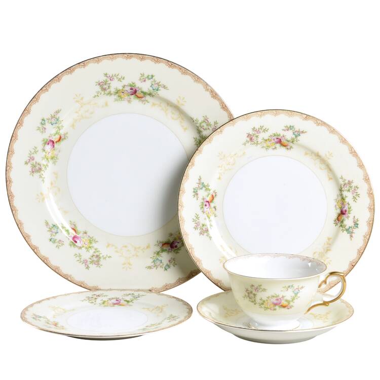 Flora 5 Piece Place Setting