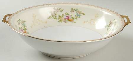 Flora 9" Round Vegetable Bowl