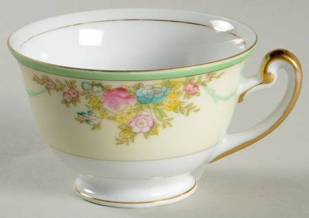 Formal Garden Footed Cup