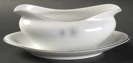 Galaxie Gravy Boat with Attached Underplate