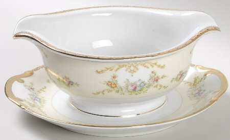 Garland Gravy Boat with Attached Underplate