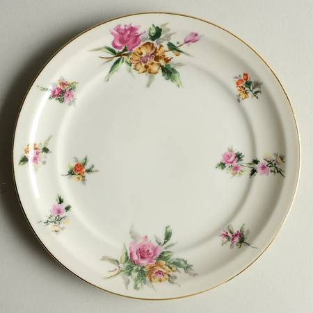 Garden Rose Bread & Butter Plate