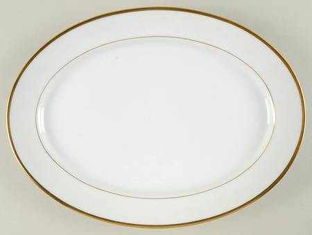 Goldena 14" Oval Serving Platter