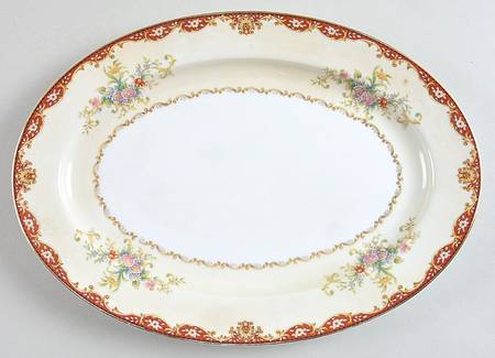 Hanover 12" Oval Serving Platter