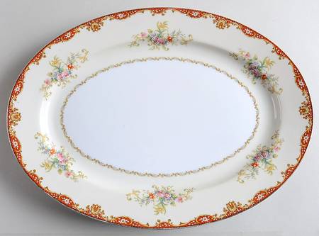 Hanover 14" Oval Serving Platter
