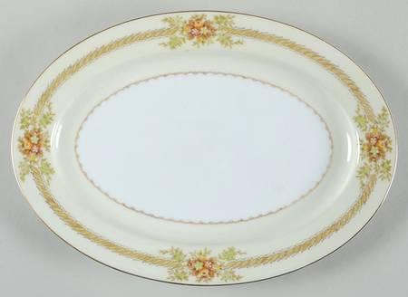 Irving 12" Oval Serving Platter