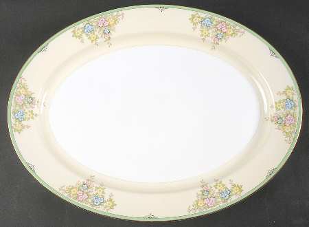 Isabella 15" Oval Serving Platter