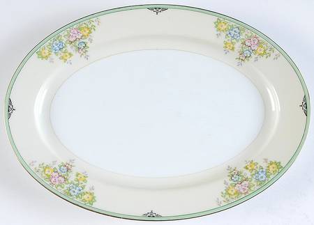 Isabella 14" Oval Serving Platter