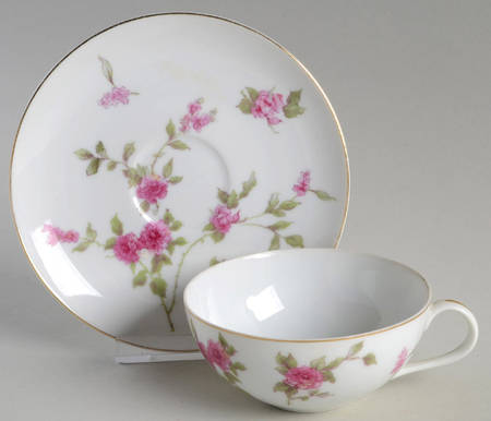 June Flat Cup & Saucer Set
