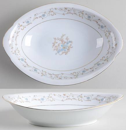 Lace 11" Oval Vegetable Bowl