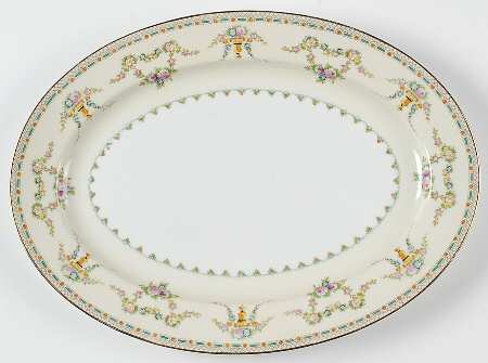 Laurel 14" Oval Serving Platter
