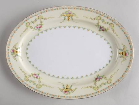 Laurel 12" Oval Serving Platter