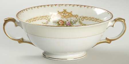 Leonore Footed Cream Soup Bowl