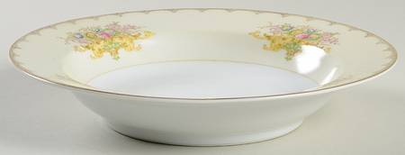 Linden Rim Soup Bowl by Meito