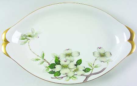Livonia  15" Oval Serving Platter by Meito