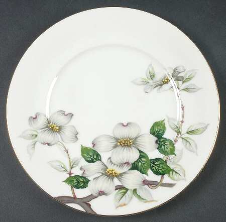 Livonia (White Background) Salad Plate