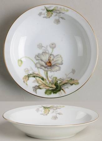 Lotus Rim Fruit/Dessert (Sauce) Bowl