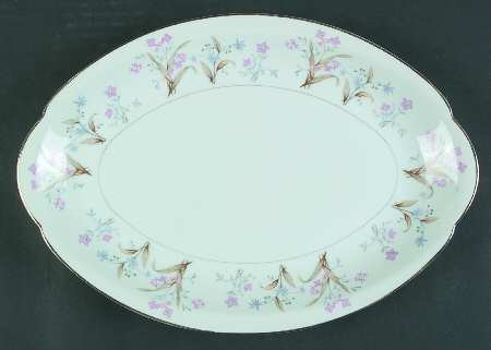 Lucille 12" Oval Serving Platter