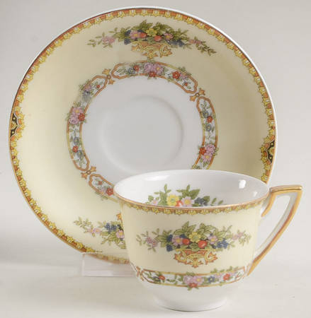The Malta Footed Demitasse Cup & Saucer Set