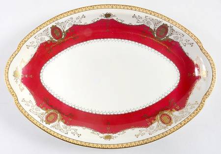 Mandarin  12" Oval Serving Platter