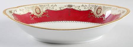 Mandarin  11" Oval Vegetable Bowl