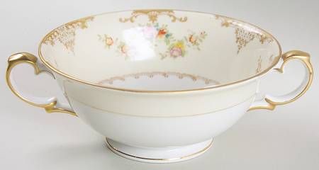 Marie Footed Cream Soup Bowl