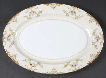 Marie 13" Oval Serving Platter